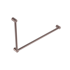 Nero_Mecca Care 32mm DDA Grab Rail Set 90 Degree 600x1000mm_NRCR3290BZ.png Image of GrabRail 90Deg Nero MeccaCare DDA