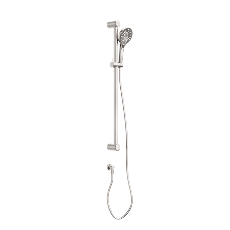 Nero_Mecca Care 32mm Grab Rail And Adjustable Shower Rail Set 900mm_NRCS005BN.png Image of Shower Rail Nero MeccaCare GrabRail Adjustable
