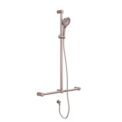 Nero_Mecca Care 32mm T Bar Grab Rail And Adjustable Shower Set 1100x750mm_NRCS006BZ.png Image of Shower Rail Nero MeccaCare GrabRail Adjustable TBar