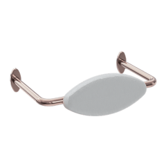 Nero_Mecca Care DDA Toilet Backrest_NRCR0001BZ.png Image of Backrest Toilet Nero MeccaCare DDA
