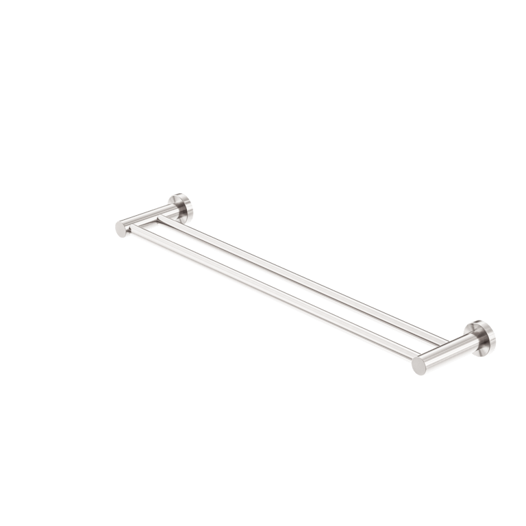 Nero_Mecca Double Towel Rail 600mm 800mm_NR1924DBN.png Image of TowelRail SurfaceMount Nero Mecca Double