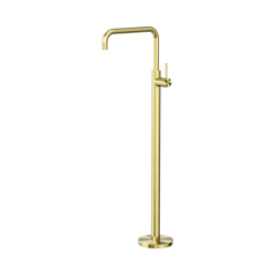 Nero_Mecca Freestanding Bath Mixer Square Shape_NR221903BBG.png Image of Mixer Freestanding Nero Mecca Square