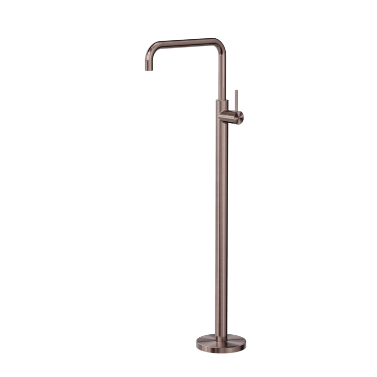 Nero_Mecca Freestanding Bath Mixer Square Shape_NR221903BBZ.png Image of Mixer Freestanding Nero Mecca Square