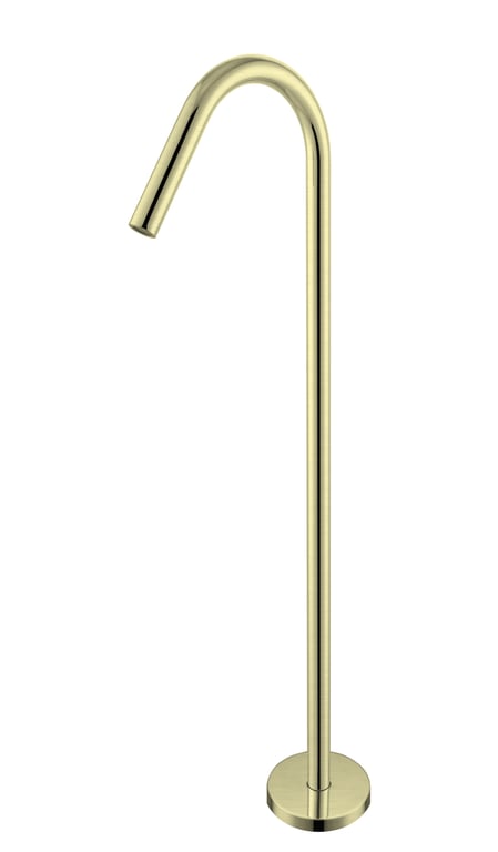 Nero_Mecca Freestanding Bath Spout Only_NR221903aBG.jpg Image of Spout Freestanding Nero Mecca Bath
