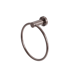 Nero_Mecca Hand Towel Ring_NR1980BZ.png Image of TowelRing SurfaceMount Nero Mecca Hand