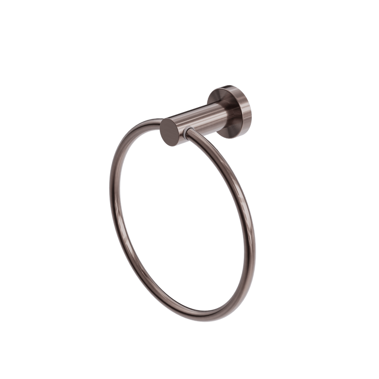 Nero_Mecca Hand Towel Ring_NR1980BZ.png Image of TowelRing SurfaceMount Nero Mecca Hand