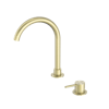 Nero_Mecca Hob Basin Mixer Round Swivel Spout_NR221901BBG.png Image of MixerSet Basin Nero Mecca Swivel Round
