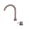 Nero_Mecca Hob Basin Mixer Round Swivel Spout_NR221901BBZ.png Image of MixerSet Basin Nero Mecca Swivel Round