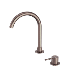Nero_Mecca Hob Basin Mixer Round Swivel Spout_NR221901BBZ.png Image of MixerSet Basin Nero Mecca Swivel Round