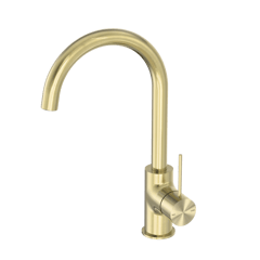 Nero_Mecca Kitchen Mixer Matte White_NR221907BG.png Image of Mixer Sink Nero Mecca Kitchen