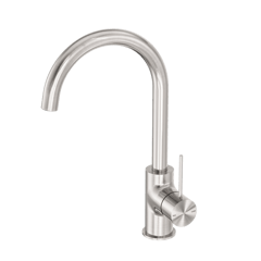 Nero_Mecca Kitchen Mixer Matte White_NR221907BN.png Image of Mixer Sink Nero Mecca Kitchen