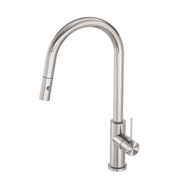 Nero_Mecca Pull Out Sink Mixer With Vegie Spray Function_NR221908BN.png Image of Mixer Sink Nero Mecca PullOut VeggieSpray