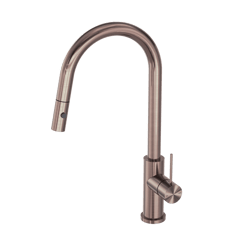 Nero_Mecca Pull Out Sink Mixer With Vegie Spray Function_NR221908BZ.png Image of Mixer Sink Nero Mecca PullOut VeggieSpray