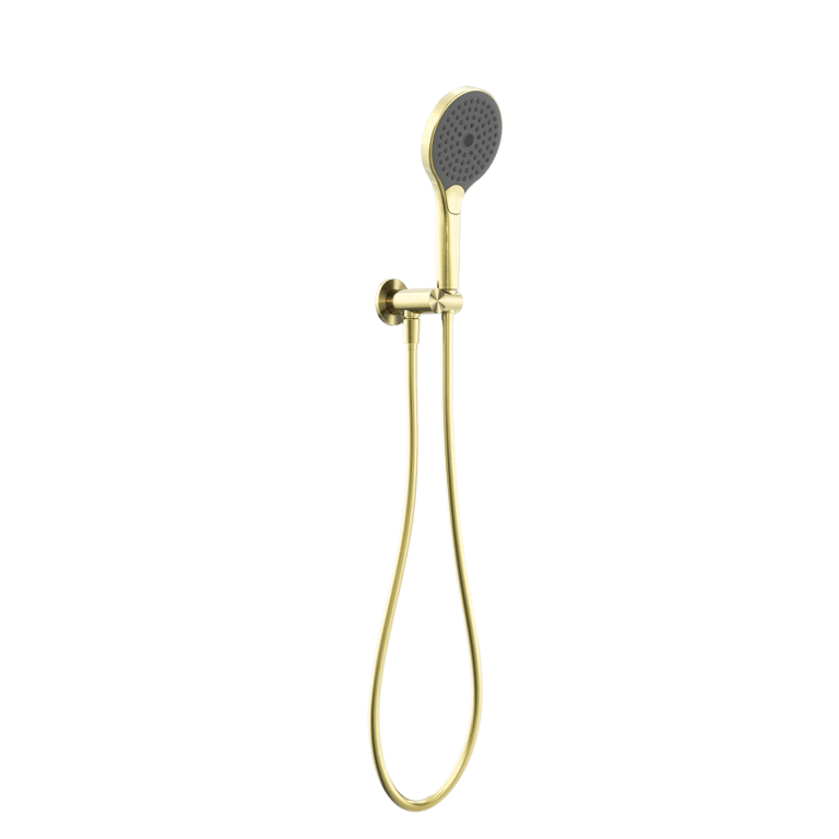 Nero_Mecca Shower Bracket With Air Shower II_NR221905FBG.png Image of Shower Hand Nero Mecca AirShowerII Bracket