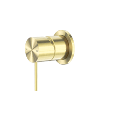 Nero_Mecca Shower Mixer 60mm Plate_NR221911HBG.png Image of MixerTap Shower Nero Mecca 60mmPlate