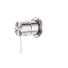 Nero_Mecca Shower Mixer 60mm Plate_NR221911HBN.png Image of MixerTap Shower Nero Mecca 60mmPlate