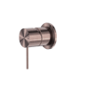 Nero_Mecca Shower Mixer 60mm Plate_NR221911HBZ.png Image of MixerTap Shower Nero Mecca 60mmPlate