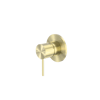 Nero_Mecca Shower Mixer 80mm Plate_NR221911BG.png Image of MixerTap Shower Nero Mecca 80mmPlate