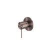 Nero_Mecca Shower Mixer 80mm Plate_NR221911BZ.png Image of MixerTap Shower Nero Mecca 80mmPlate