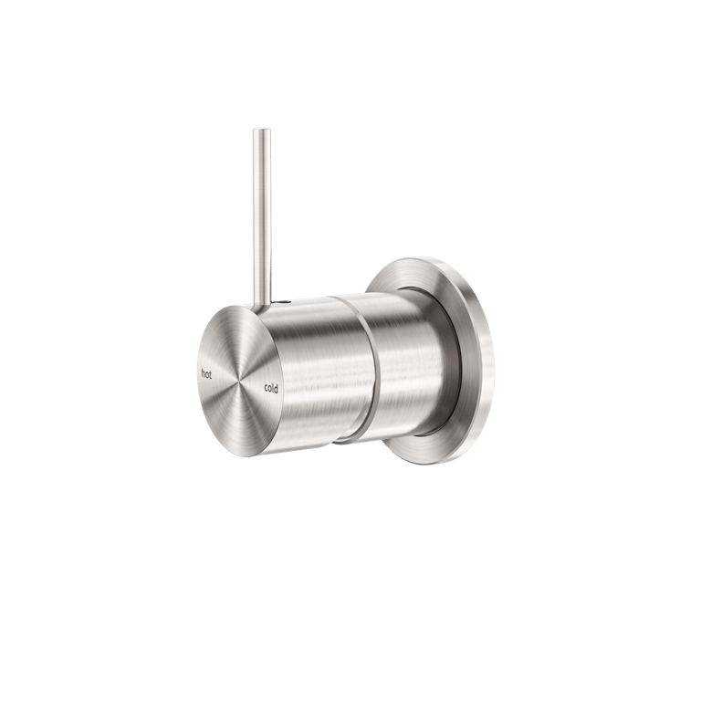 Nero_Mecca Shower Mixer Handle Up 60Mm Plate_NR221911JBN.png Image of MixerTap Shower Nero Mecca 60mmPlate HandleUp