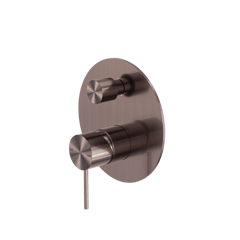 Nero_Mecca Shower Mixer With Divertor_NR221911ABZ.png Image of MixerTap Diverter Nero Mecca