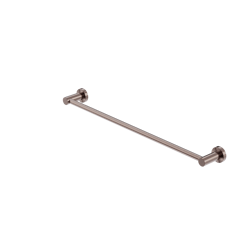 Nero_Mecca Single Towel Rail 600mm 800Mm_NR1924BZ.png Image of TowelRail SurfaceMount Nero Mecca Single