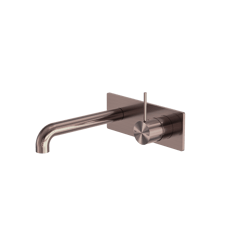 Nero_Mecca Wall Basin Bath Mixer Handle Up 120mm 160mm 185mm 230mm 260mm_NR221910B120BZ.png Image of MixerSet Wall Nero Mecca Basin Bath HandleUp