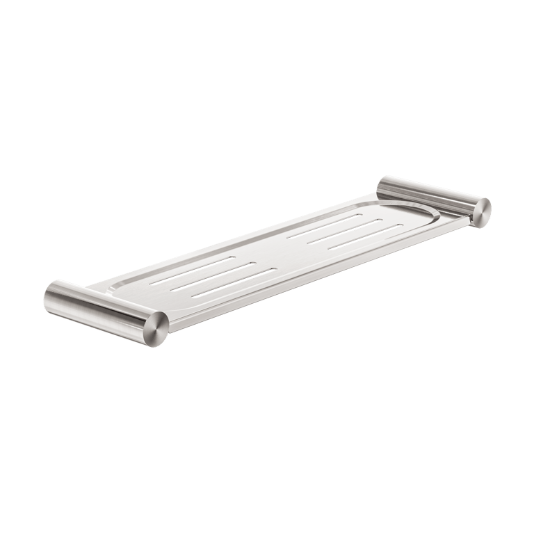 Nero_New Mecca Metal Shower Shelf_NR2387ABN.png Image of Shelf SurfaceMount Nero Mecca New Metal