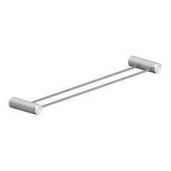 Nero_Opal Double Towel Rail 600mm 800mm_NR2524dBN.png Image of TowelRail SurfaceMount Nero Opal Double