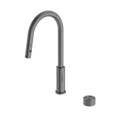 Nero_Opal Progressive Pull Out Kitchen Set_NR252008GR.png Image of MixerSet Sink Nero Opal Progressive PullOut