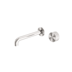 Nero_Opal Progressive Wall Basin Bath Set 120mm 160mm 185mm 230mm 260mm Spout_NR252007A120BN.png Image of MixerSet Wall Nero Opal Progressive Basin Bath