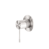 Nero_Opal Shower Mixer With 80mm Plate_NR251909BN.png Image of MixerTap Shower Nero Opal 80mmPlate