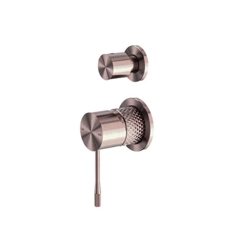 Nero_Opal Shower Mixer With Divertor Separate Plate_NR251909eBZ.png Image of MixerTap Shower Nero Opal Diverter Split