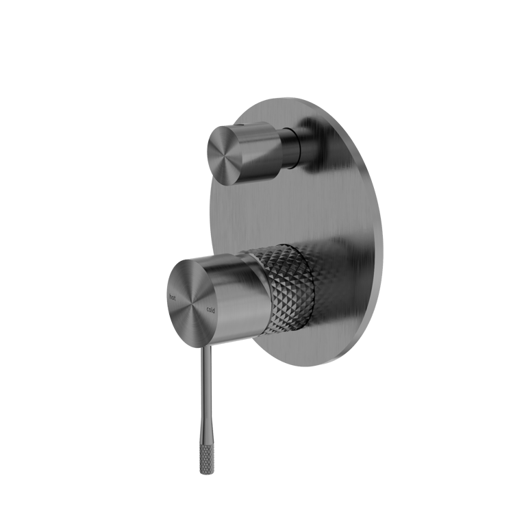 Nero_Opal Shower Mixer With Divertor_NR251909aGR.png Image of MixerTap Shower Nero Opal Diverter