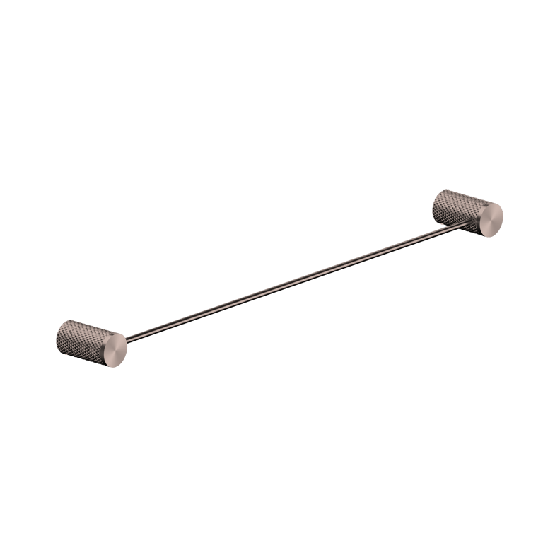 Nero_Opal Single Towel Rail 600mm 800mm_NR2524BZ.png Image of TowelRail SurfaceMount Nero Opal Single