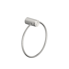 Nero_Opal Towel Ring_NR2580aBN.png Image of TowelRing SurfaceMount Nero Opal