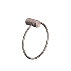 Nero_Opal Towel Ring_NR2580aBZ.png Image of TowelRing SurfaceMount Nero Opal