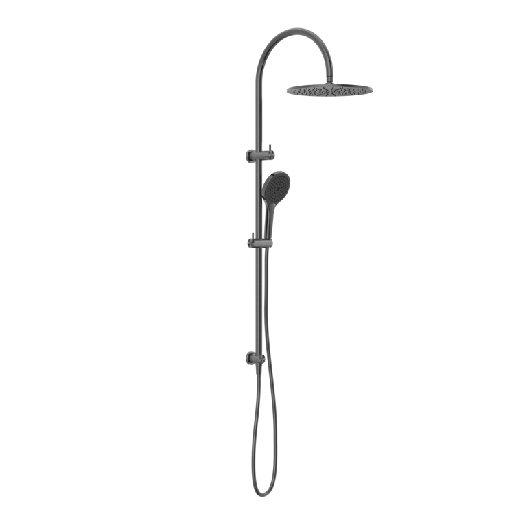 Nero_Opal Twin Shower Set With Air Shower II_NR251905HGR.png Image of Shower Twin Nero Opal AirShowerII