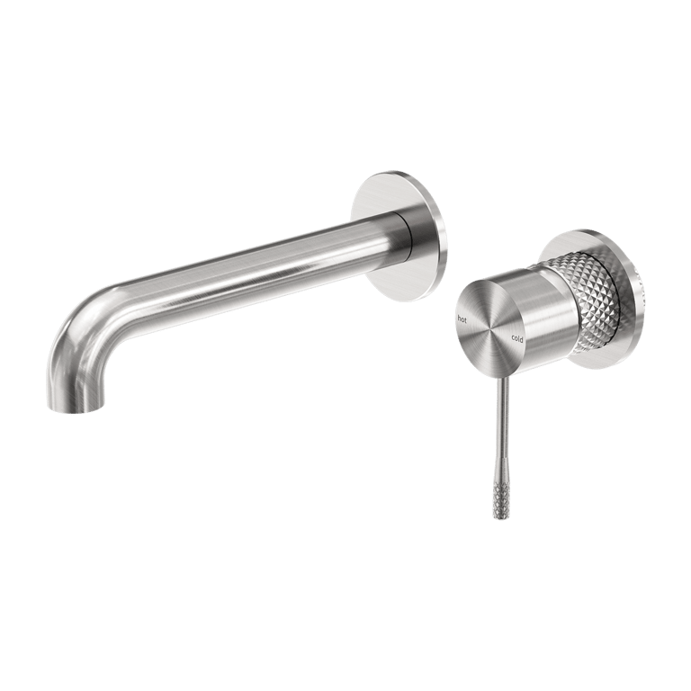 Nero_Opal Wall Basin Bath Mixer Separate Back 120mm 160mm 185mm 230mm 260mm Spout_NR251907b120BN.png Image of MixerSet Wall Nero Opal Basin Bath Split