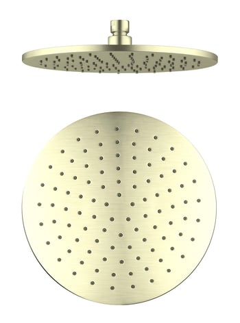 Nero_Shower Wall Nero Swivel Arm 250mm Head_NRROA1001BG.jpg Image of Shower Wall Nero SwivelArm 250mmHead