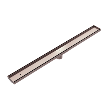 Nero_Tile Insert V Channel Floor Grate 50mm_NRFG002hsBZ.png Image of Drain Channel Nero Bath 50mmOutlet