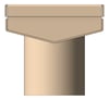 Left Image of Drain Channel Nero Bath 50mmOutlet
