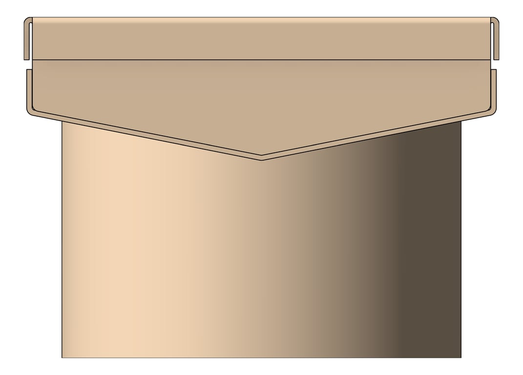 Left Image of Drain Channel Nero Bath 89mmOutlet