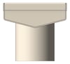 Left Image of Drain Channel Nero TileInsert 50mmOutlet