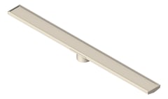 3D Shaded Image of Drain Channel Nero TileInsert 89mmOutlet