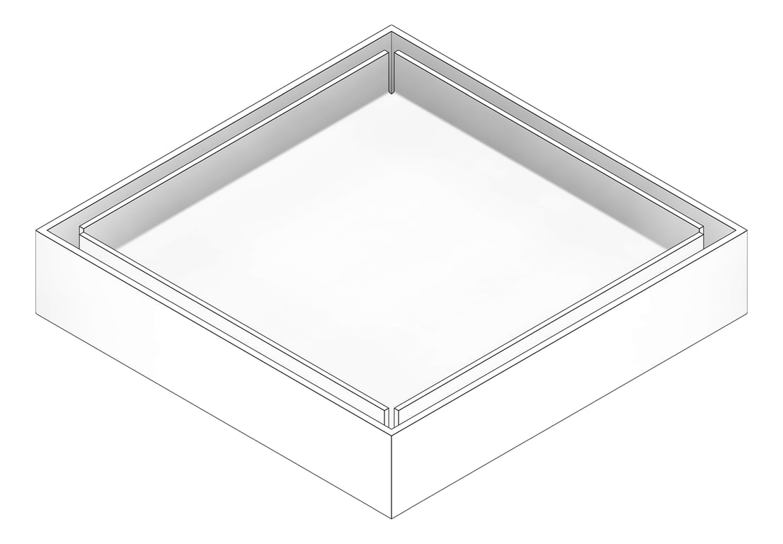 3D Documentation Image of Waste Floor Nero Square