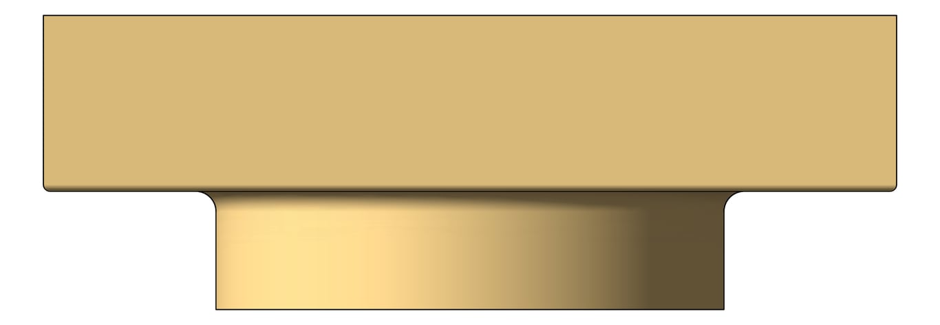 Front Image of Waste Floor Nero Square