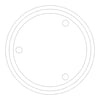 Plan Image of Waste Floor Nero Vinyl ClearOutSuit