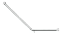 Front Image of GrabRail 45Deg Nero MeccaCare Ambulant BentTube