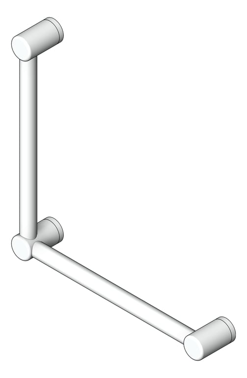 Navigate to GrabRail 90Deg Nero MeccaCare Ambulant